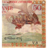 AEF - Pick 23 - 50 francs - Série V.8 - 1947 - Etat : B+