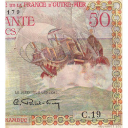 AEF - Pick 23 - 50 francs - Série C.19 - 1947 - Etat : TTB+ à SUP