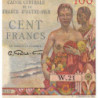 AEF - Pick 24 - 100 francs - Série W.21 - 1947 - Etat : TTB+
