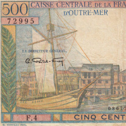 AEF - Pick 25 - 500 francs - Série F.04 - 1949 - Etat : TB+