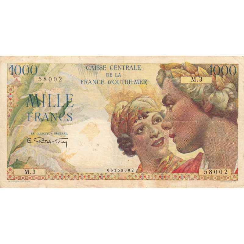 AEF - Pick 26 - 1'000 francs - Série M.03 - 1947 - Etat : TTB-