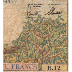AEF - Pick 31 - 50 francs - Série B.12 - 1957 - Etat : B+