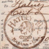 Cuba - Franc-Maçonnerie - Loge Hatuey I.O.O.F. - Capitation 1 peso - 02/06/1932 - Etat : TB+