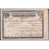 Cuba - Franc-Maçonnerie - Loge Hatuey I.O.O.F. - Capitation 1 peso - 01/08/1932 - Etat : TB+