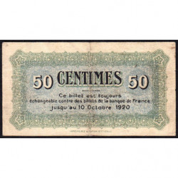 Le Puy (Haute-Loire) - Pirot 70-1 - 50 centimes - Série A - 10/10/1916 - Etat : TTB+