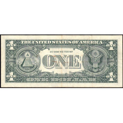 Etats Unis - Pick 449a - 1 dollar - Série G A - 1969 - Chicago - Etat : TTB