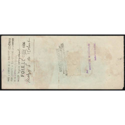 Grande-Bretagne - Chèque - Barclays - 1936 - Etat : TTB