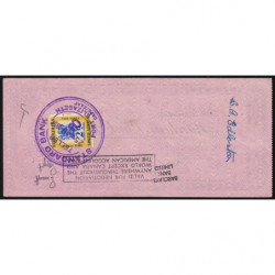 Grande-Bretagne - Afrique du Sud - Chèque Voyage - Barclays - 5 pounds - 1956 - Etat : SUP