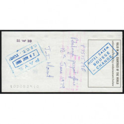 Grande-Bretagne - Chèque Voyage - Lloyds - 10 pounds - 1980 - Etat : SUP+