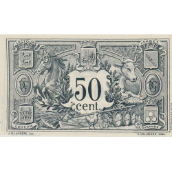 Auch (Gers) - Pirot 15-1 - 50 centimes - Série E - 18/11/1914 - Etat : SPL
