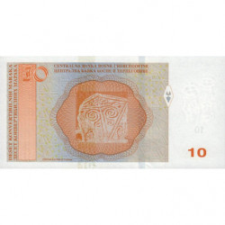 Bosnie-Herzégovine - Pick 80b - 10 convertible maraka - Série G - 2017 - Etat : NEUF
