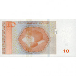 Bosnie-Herzégovine - Pick 81b - 10 convertible maraka - Série G - 2017 - Etat : NEUF