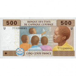 Cameroun - Afrique Centrale - Pick 206Ue - 500 francs - 2002 (2017) - Etat : NEUF