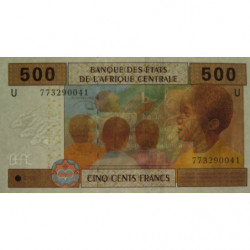 Cameroun - Afrique Centrale - Pick 206Ue - 500 francs - 2002 (2017) - Etat : NEUF