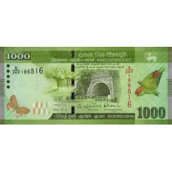 Sri-Lanka - Pick 127c - 1'000 rupees - Série S/260 - 04/02/2015 - Etat : NEUF