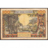 Centrafrique - Afrique Equatoriale - Pick 3b - 100 francs - Série M.2 - 1963 - Etat : TB à TB+