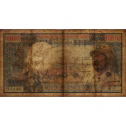 Centrafrique - Pick 2 - 1'000 francs - Série P.3 - 1974 - Etat : B