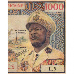 Centrafrique - Pick 2 - 1'000 francs - Série L.5 - 1974 - Etat : TB-