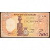 Centrafrique - Pick 14e - 500 francs - Série M.04 - 01/01/1991 - Etat : TB