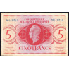 AEF - France Outre-Mer - Pick 15a_2 - 5 francs - Rarissime série AE - 02/02/1944 - Etat : TTB
