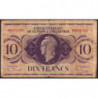 AEF - France Outre-Mer - Pick 16a_5 - 10 francs - Rarissime série FH - 02/02/1944 - Etat : B