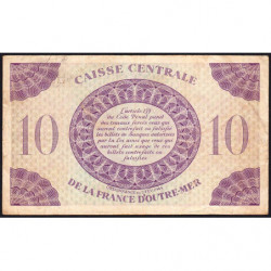AEF - France Outre-Mer - Pick 16b_9 - 10 francs - Rarissime série FZ - 02/02/1944 - Etat : TB+