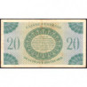 AEF - France Outre-Mer - Pick 17b_1 - 20 francs - Rarissime série LE - 02/02/1944 - Etat : TTB