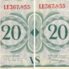 AEF - France Outre-Mer - Pick 17b_1 - 20 francs - Rarissime série LE - 02/02/1944 - Etat : TTB