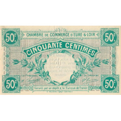 Chartres (Eure-et-Loir) - Pirot 45-1 - 50 centimes - 01/10/1915 - Etat : SUP