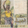 Etats de l'Afrique Equatoriale - Pick 1f - 100 francs - Série C.37 - 1961 - Etat : TB