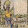 Etats de l'Afrique Equatoriale - Pick 1f - 100 francs - Série R.38 - 1961 - Etat : TB-