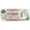 Guyana - Pick 22f_1 - 5 dollars - 1992 - Série A/39 - Etat : NEUF