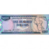 Guyana - Pick 28_1 - 100 dollars - Série A/14 - 10/10/1988 - Etat : NEUF