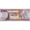 Guyana - Pick 34b - 500 dollars - Série A/47 - 24/01/2000 - Etat : NEUF