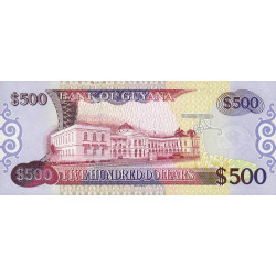 Guyana - Pick 34b - 500 dollars - Série A/47 - 24/01/2000 - Etat : NEUF