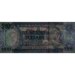 Guyana - Pick 36a - 100 dollars - Série B/5 - 2006 - Etat : NEUF