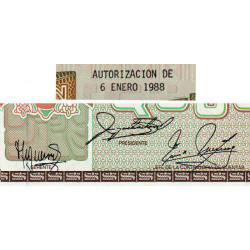 Guatémala - Pick 65_8b - 0,50 quetzal - 06/01/1988 - Série A D - Etat : NEUF