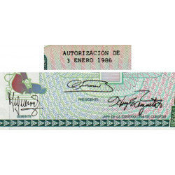 Guatémala - Pick 66_4 - 1 quetzal - 03/01/1986 - Série BE - Etat : NEUF