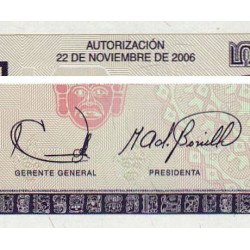 Guatémala - Pick 106b - 5 quetzales - 22/11/2006 - Série C C - Etat : NEUF