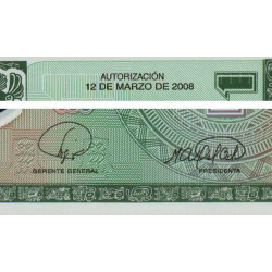 Guatémala - Pick 115a - 1 quetzal - 12/03/2008 - Série BB - Polymère - Etat : NEUF