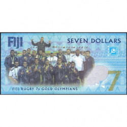 Fidji - Pick 120r (remplacement) - 7 dollars - Série AZ - 2016 - Commémoratif - Etat : NEUF