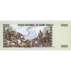 Guinée Bissau - Pick 8b - 1'000 pesos - Série A/4 - 24/09/1978 (1983) - Etat : NEUF