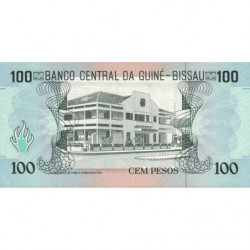 Guinée Bissau - Pick 11 - 100 pesos - Série BA - 01/03/1990 - Etat : NEUF