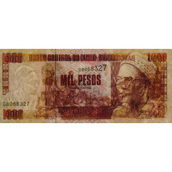 Guinée Bissau - Pick 13a - 1'000 pesos - Série DB - 01/03/1990 - Etat : NEUF