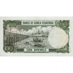 Guinée Equatoriale - Pick 14 - 100 bipkwele - 03/08/1978 - Etat : NEUF