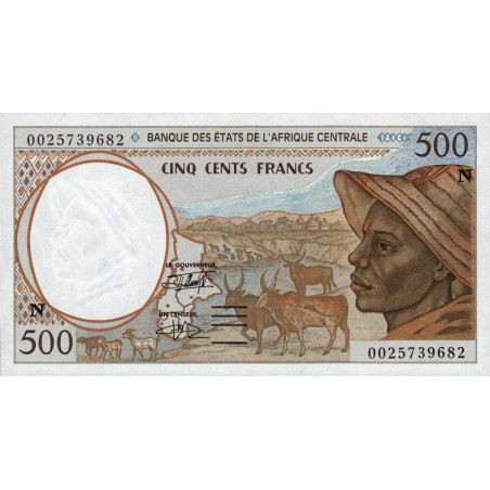 Guinée Equatoriale - Afr. Centrale - Pick 501Ng - 500 francs - 2000 - Etat : NEUF