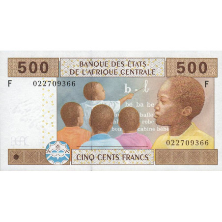 Guinée Equatoriale - Afr. Centrale - Pick 506Fa - 500 francs - 2002 - Etat : NEUF