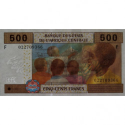 Guinée Equatoriale - Afr. Centrale - Pick 506Fa - 500 francs - 2002 - Etat : NEUF