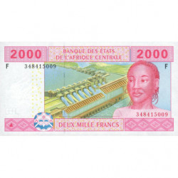 Guinée Equatoriale - Afr. Centrale - Pick 508Fc - 2'000 francs - 2002 (2010) - Etat : NEUF