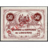 Libourne - Pirot non répertorié - 50 centimes - Septième série - 23/09/1920 - Spécimen - Etat : SUP+